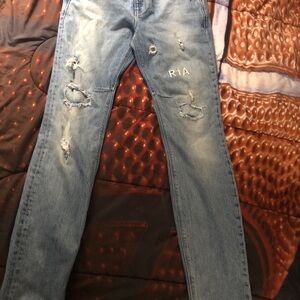 RTA Blue Skinny Jeans, Good Condition, Worn Once